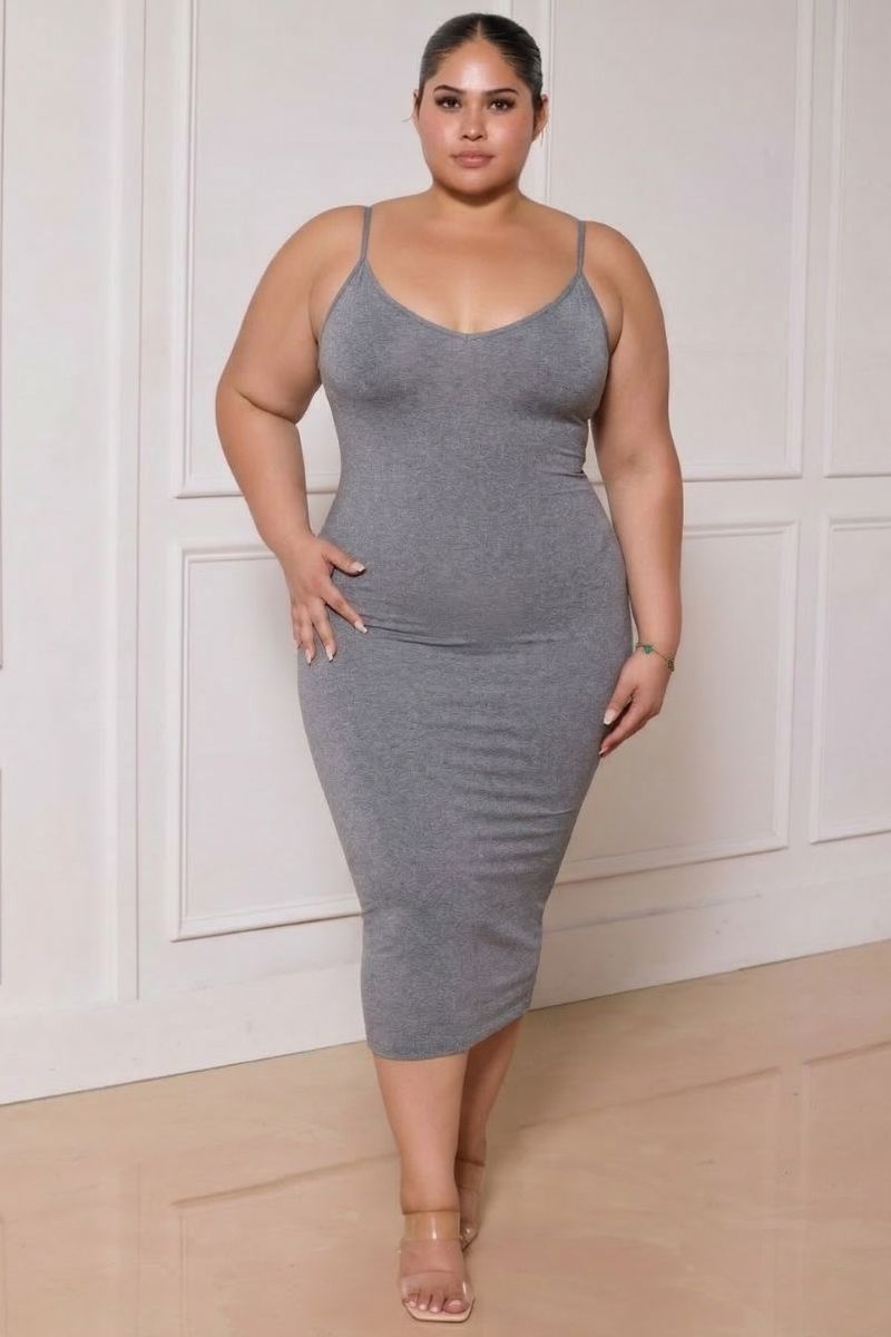 Curve Sculpt Dress – Black
