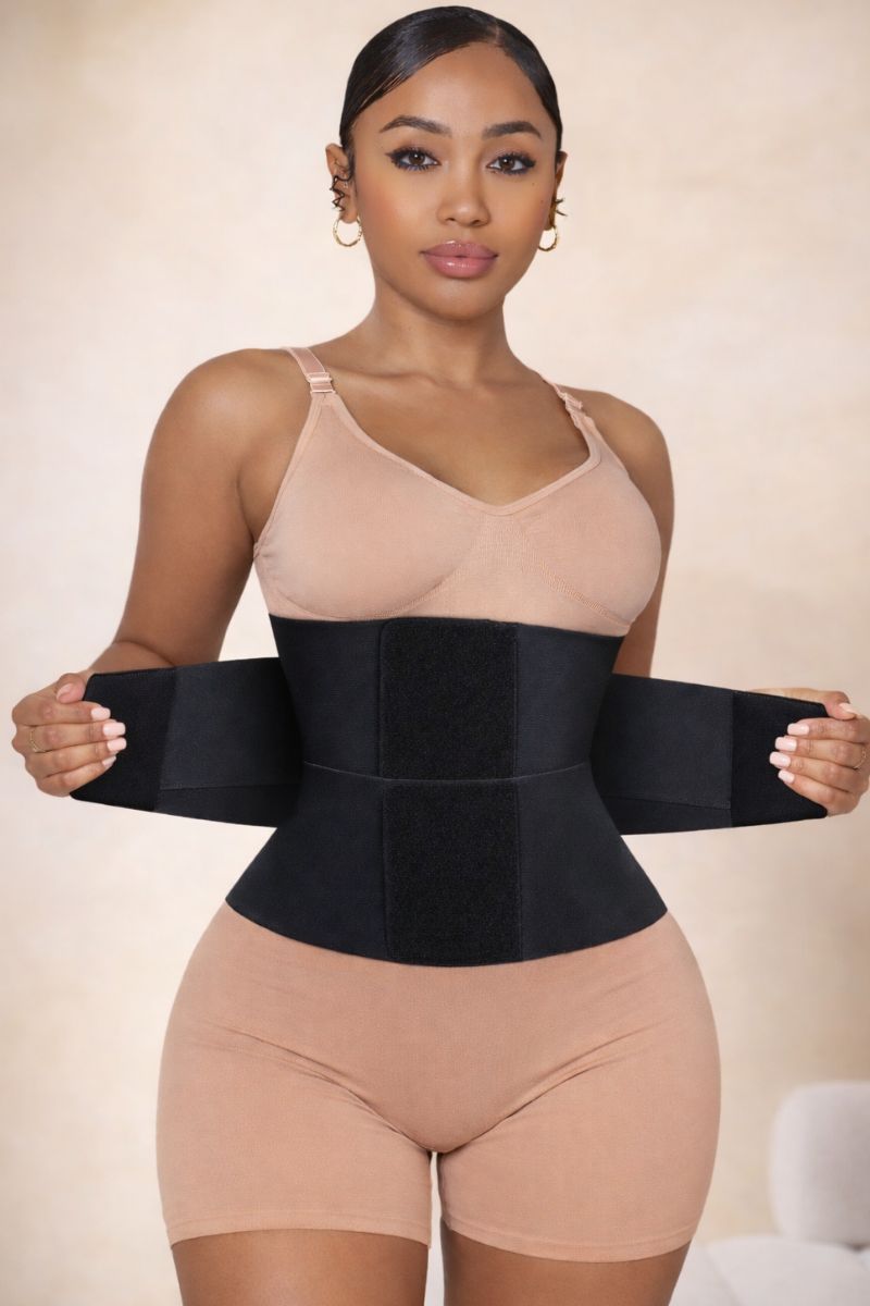 Novix Label Triple Wrap Sculpting Waist Trainer