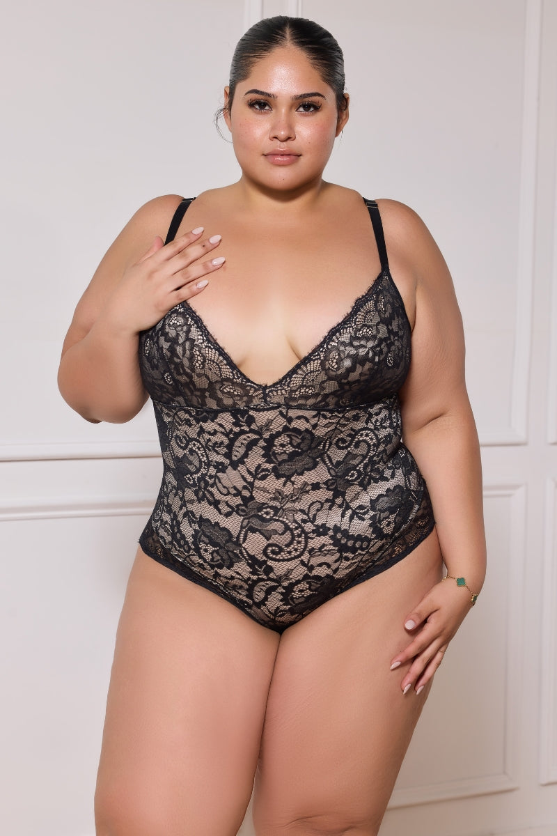 Luxe Curve Thong Bodysuit