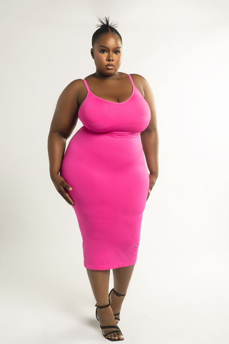 Curve Sculpt Dress – Black